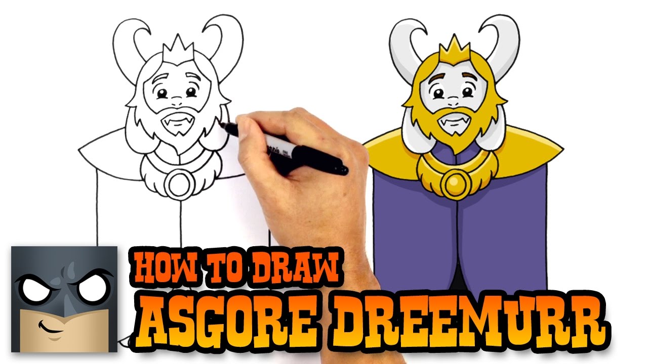 How to Draw Asgore | Undertale
