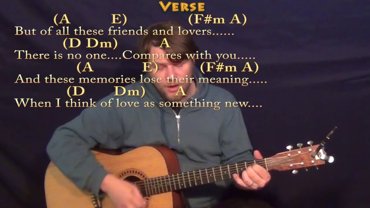 In My Life (The Beatles) Guitar Cover Lesson with Chords/Lyrics - Munson