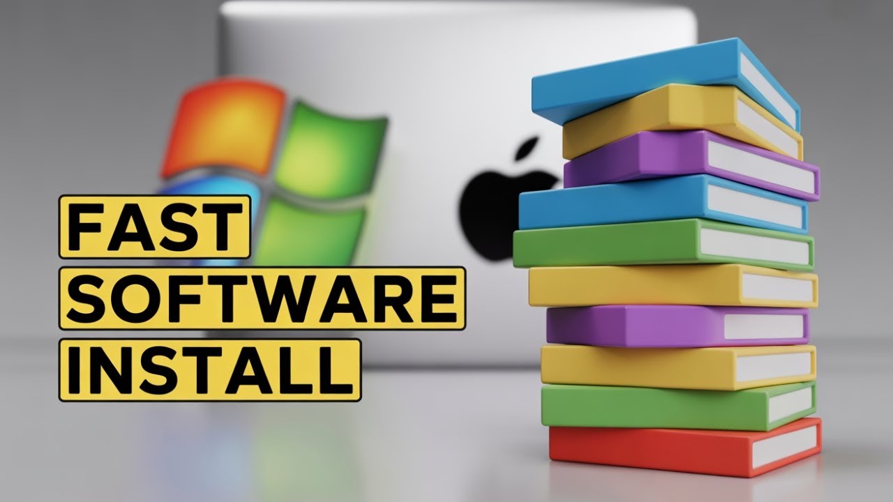 Install Programs Like a Pro on Windows & MacBook #WindowsPC #MacOS #SoftwareInstallation.