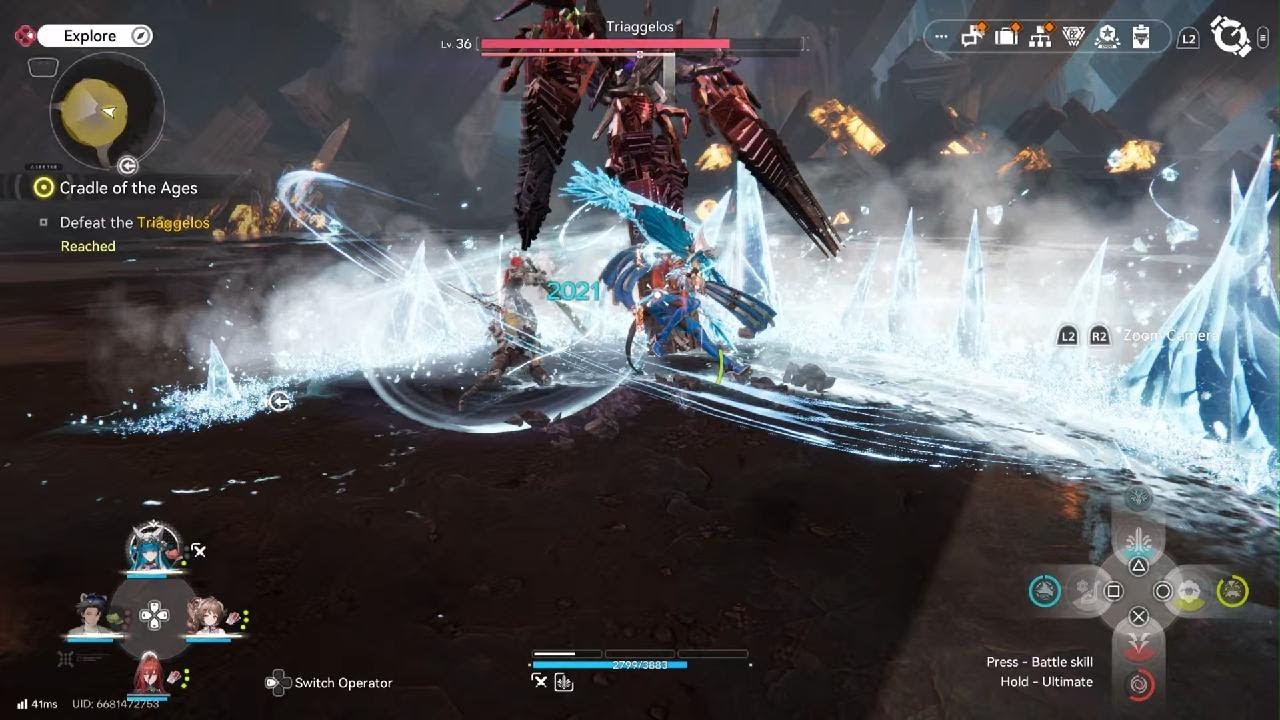Arknights: Endfield cool lil boss fight