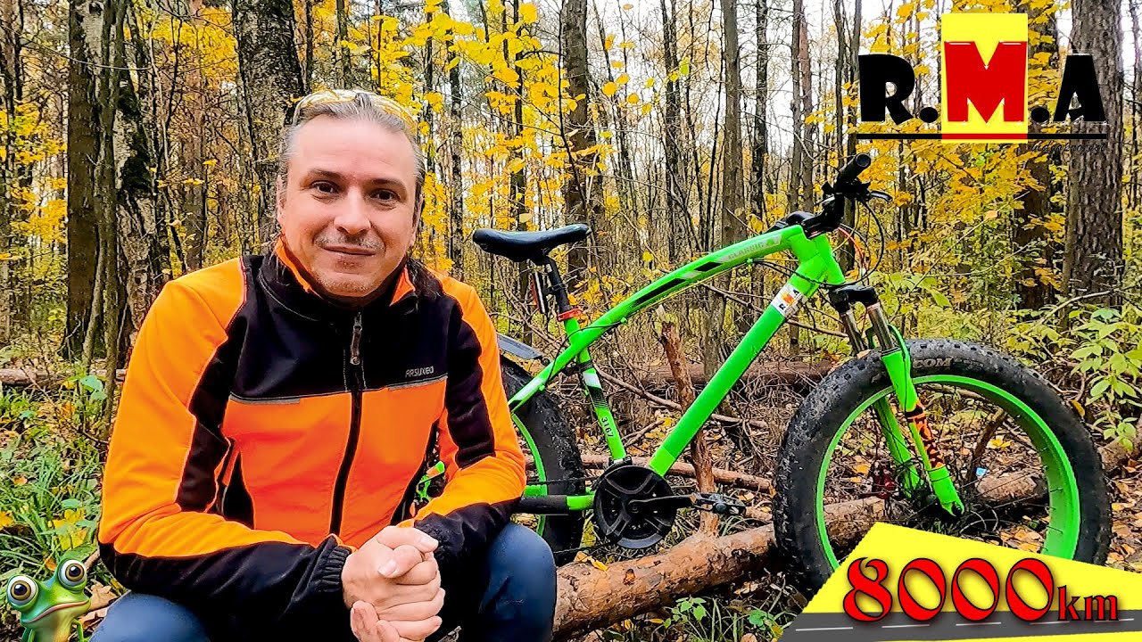дешёвый FatBike преодолел 8000км, отчёт по эксплуатации - Love Freedom (ЖАБИЧ) 🚵🐸✌