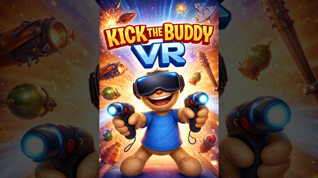 I played kick the buddy VR...