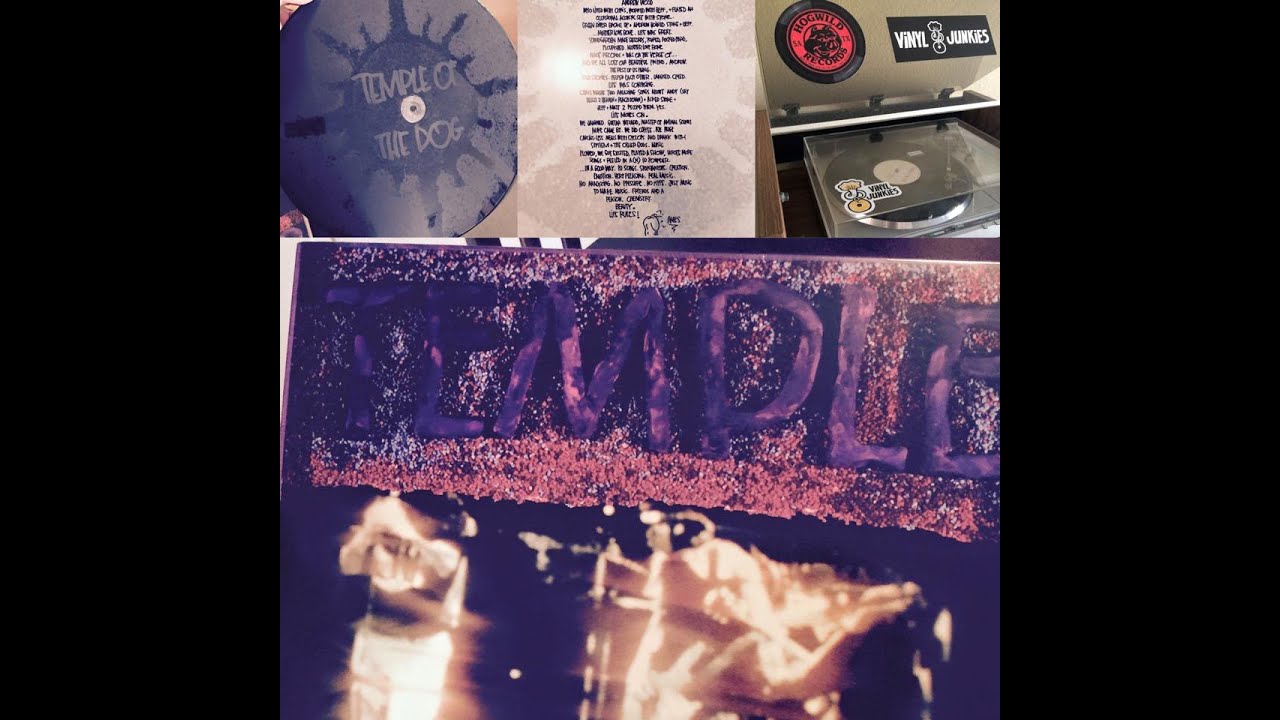 Unboxing Temple of The Dog Vinyl Double LP 33rpm
