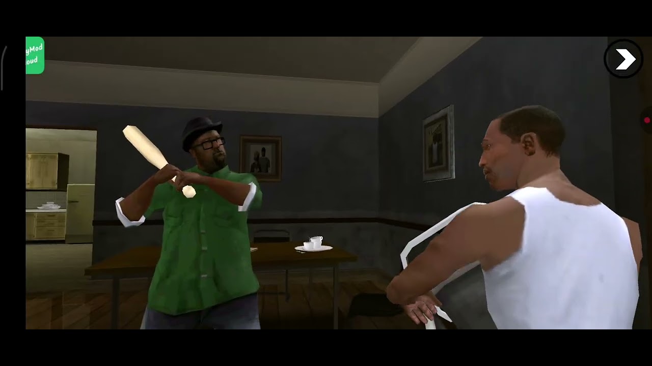 GTA San Andreas (não liguem para aquele happymod cloud é pq não tenho dinheiro pra comprar)