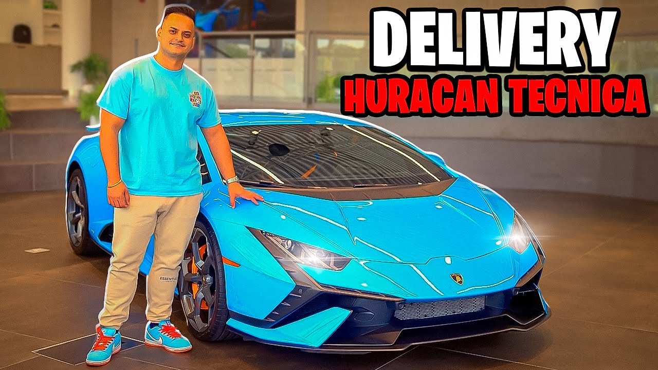 TAKING DELIVERY OF A BRAND NEW LAMBORGHINI HURACAN TECNICA (2023)!!!