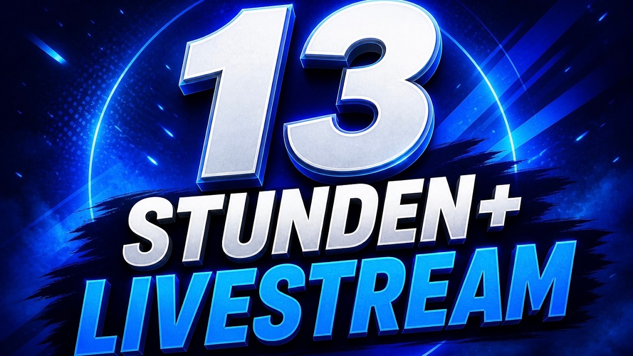 13 STUNDEN + LIVESTREAM mit den Baerchen!!! Wie lange machen wir diese Mal? [Deutsch]