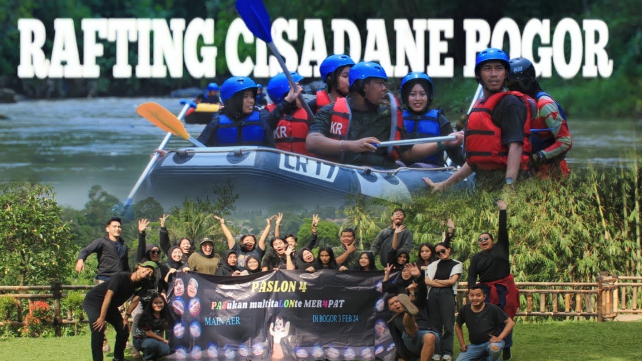 KESERUAN RAFTING CISADANE BOGOR | ARUNG JERAM TERBAIK DI BOGOR