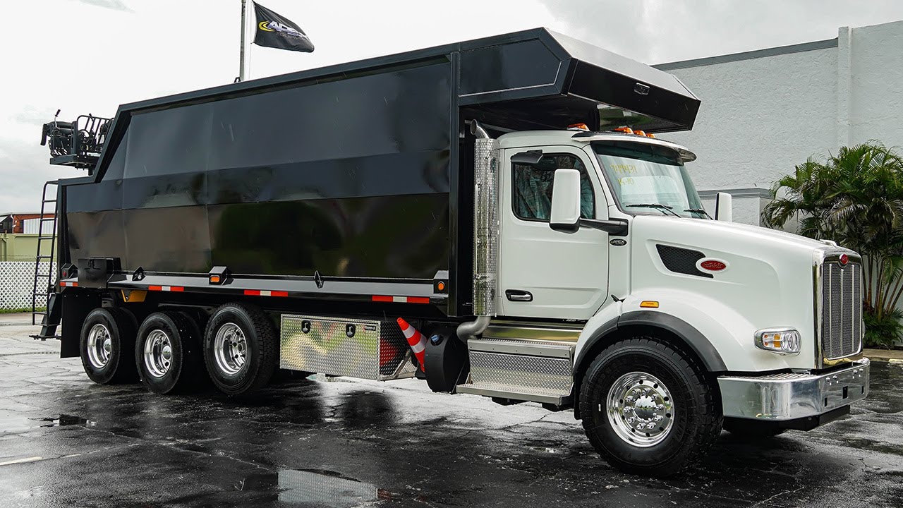 New Peterbilt 567 Rotobec Rear Load Grapple Truck