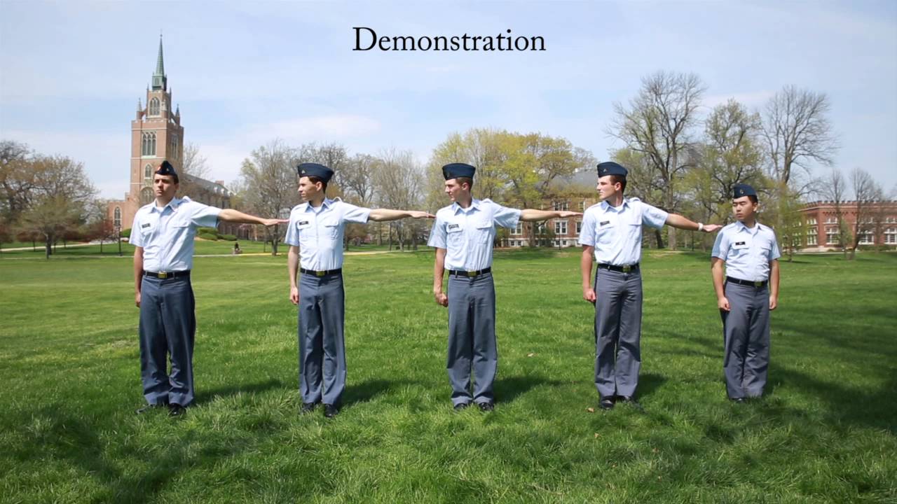 Drill Video #10   Dress Right Dress