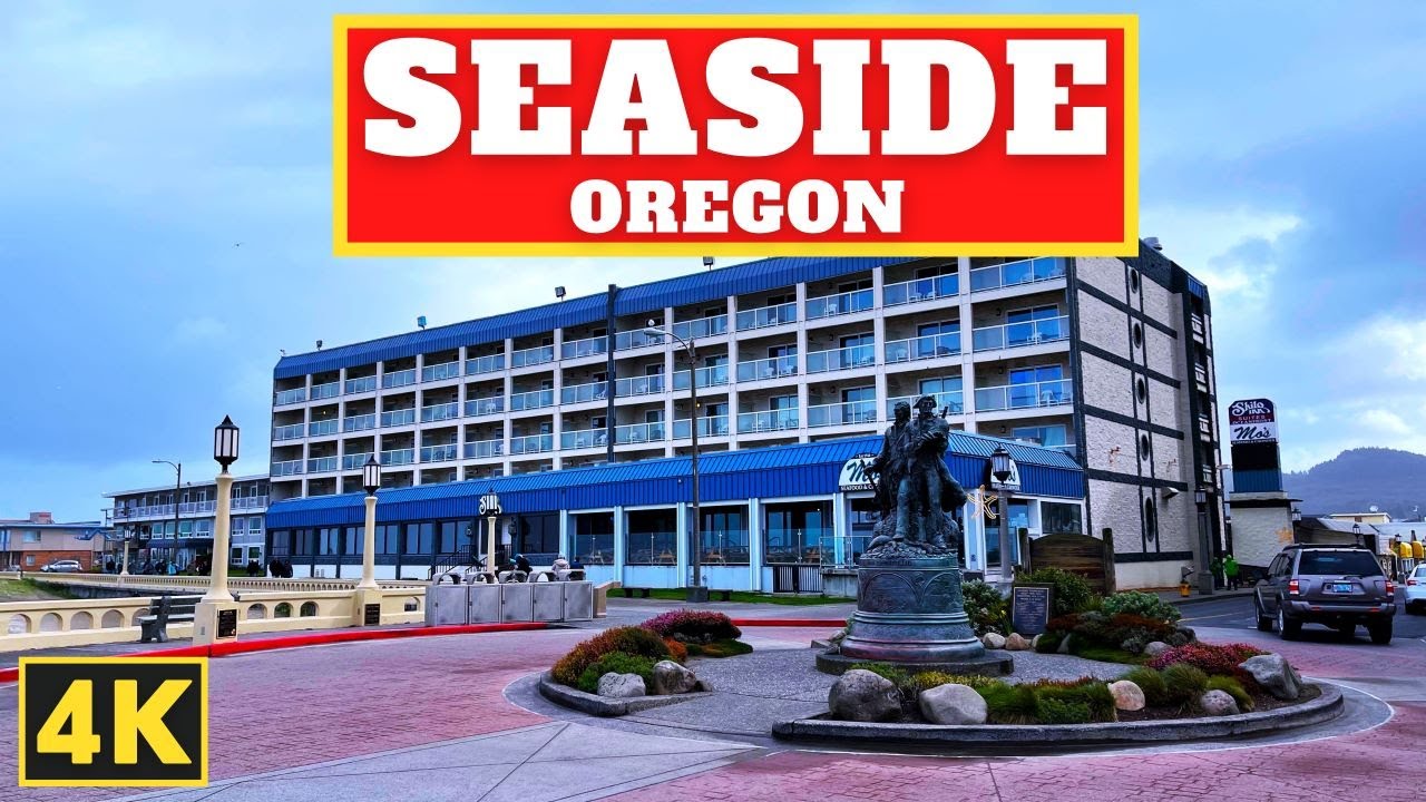 SEASIDE, Oregon | 4k Walking Tour 🇺🇸