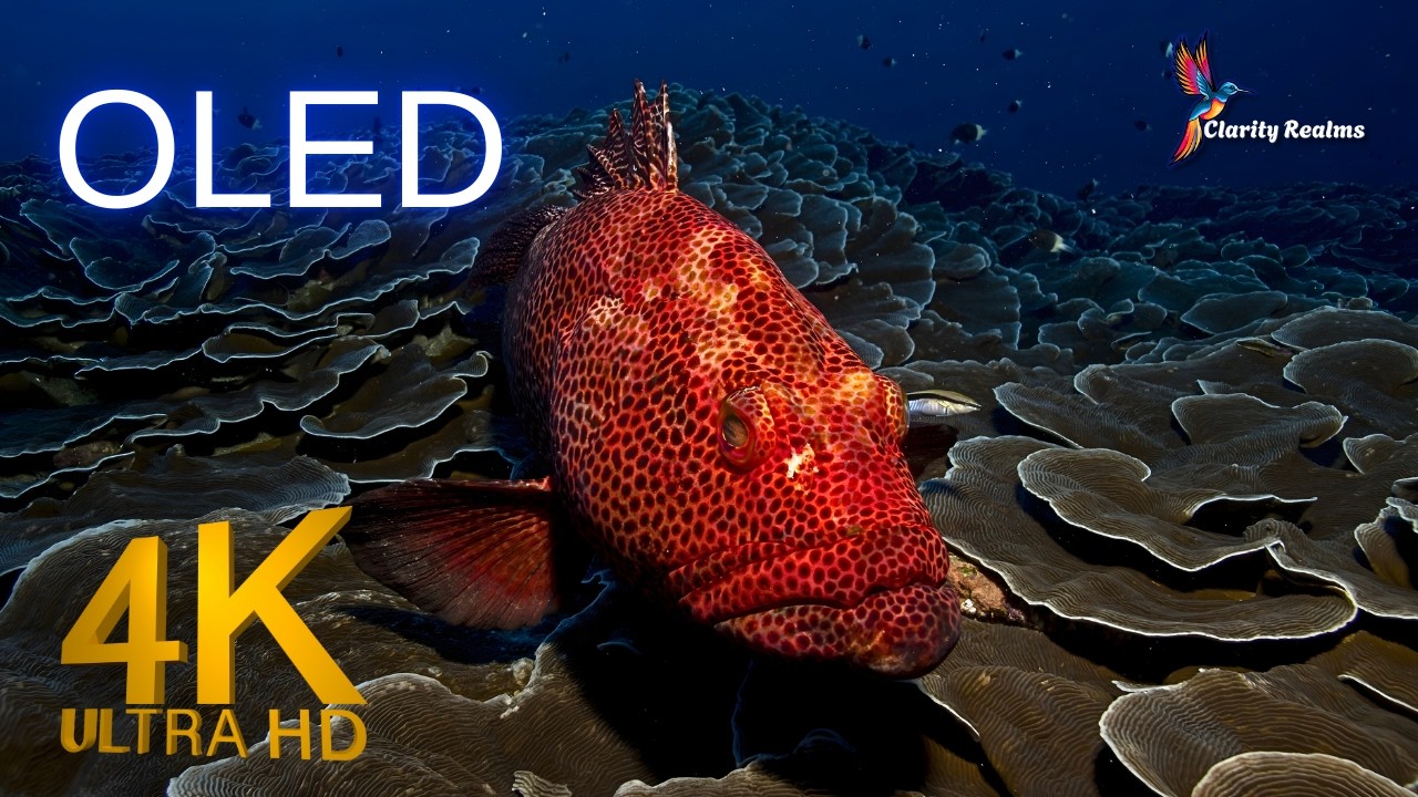 Slow Underwater Ocean Views in 4K Ultra HD | Calm Nature Relaxation