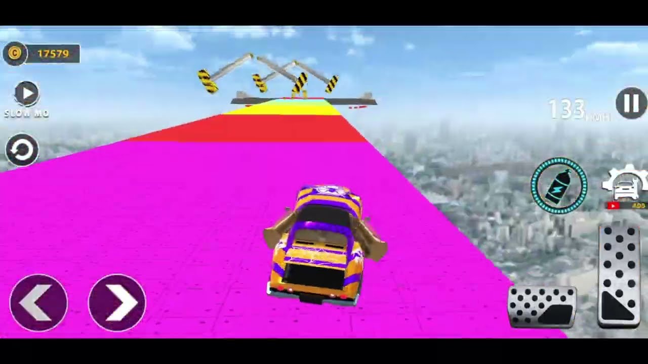 Extreme Car Crash Beam Derby 3D - GT Ramp Car Stunts Racing Simulator 2024