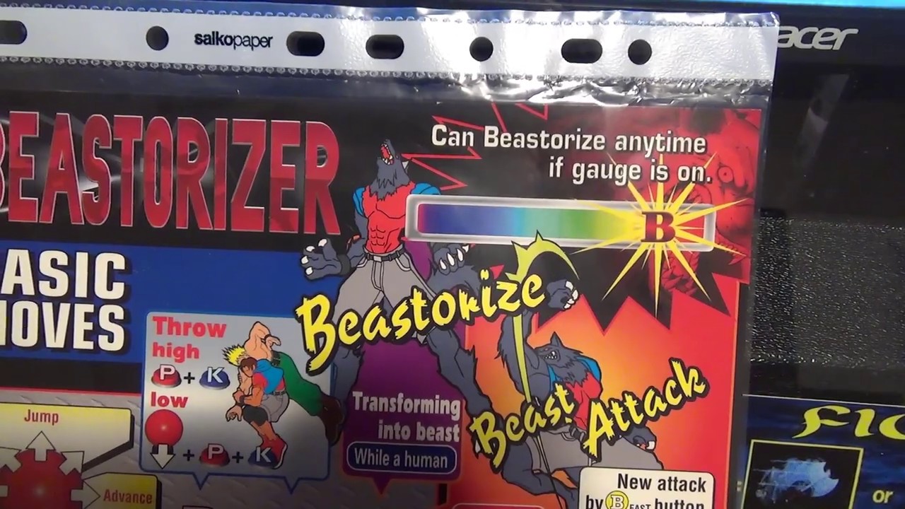 Beastorizer /Bloody Roar Arcade PCB testing