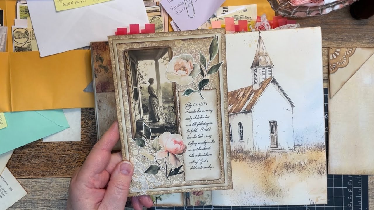 Making Ephemera for the Prairie Dreams Journal!