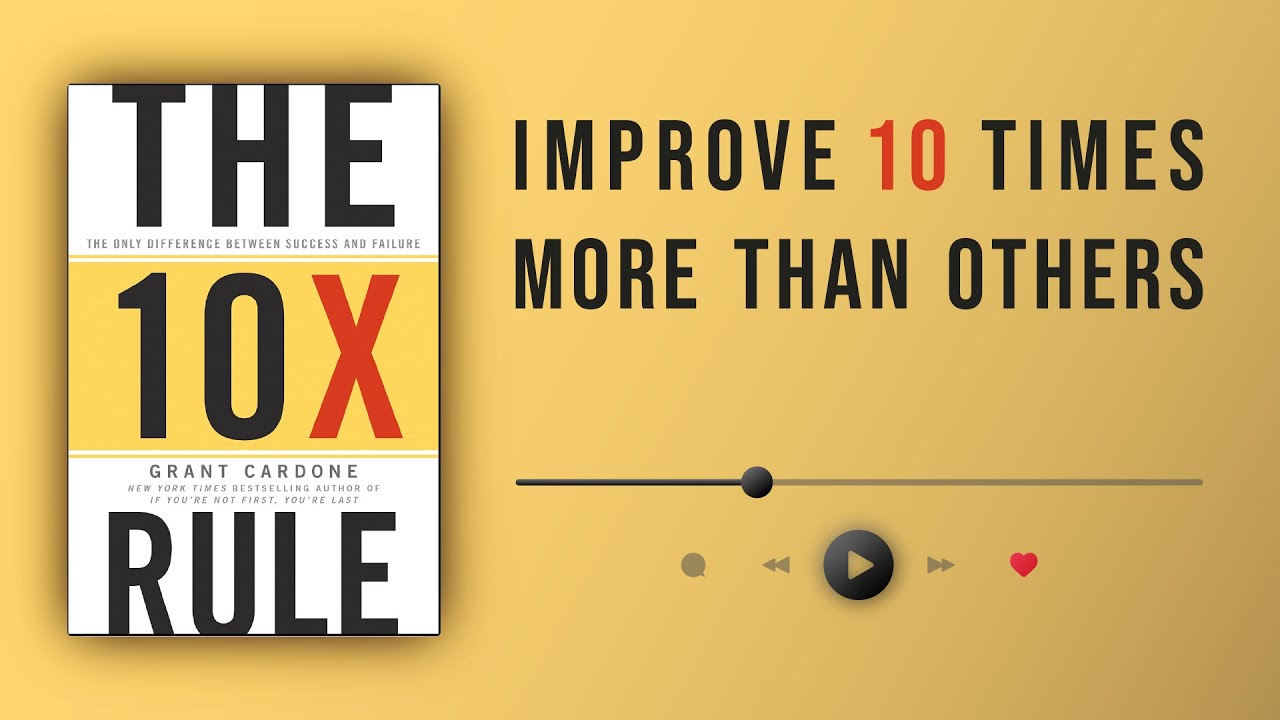 The 10x rule (By Grant Cardone) Book Summary