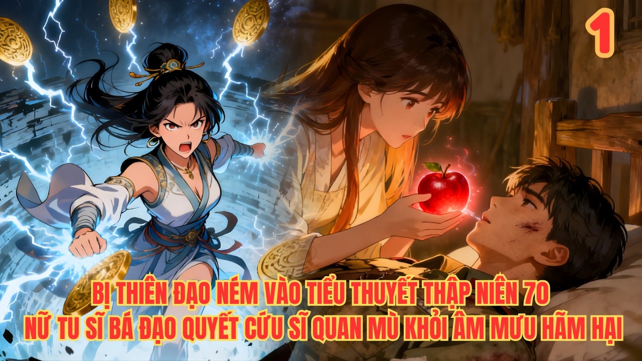 XUYÊN NÉM VÀO TIỂU THUYẾT THẬP NIÊN 70NỮ TU SĨ BÁ ĐẠO QUYẾT CỨU SĨ QUAN MÙ KHỎI ÂM MƯU HÃM HẠI P1