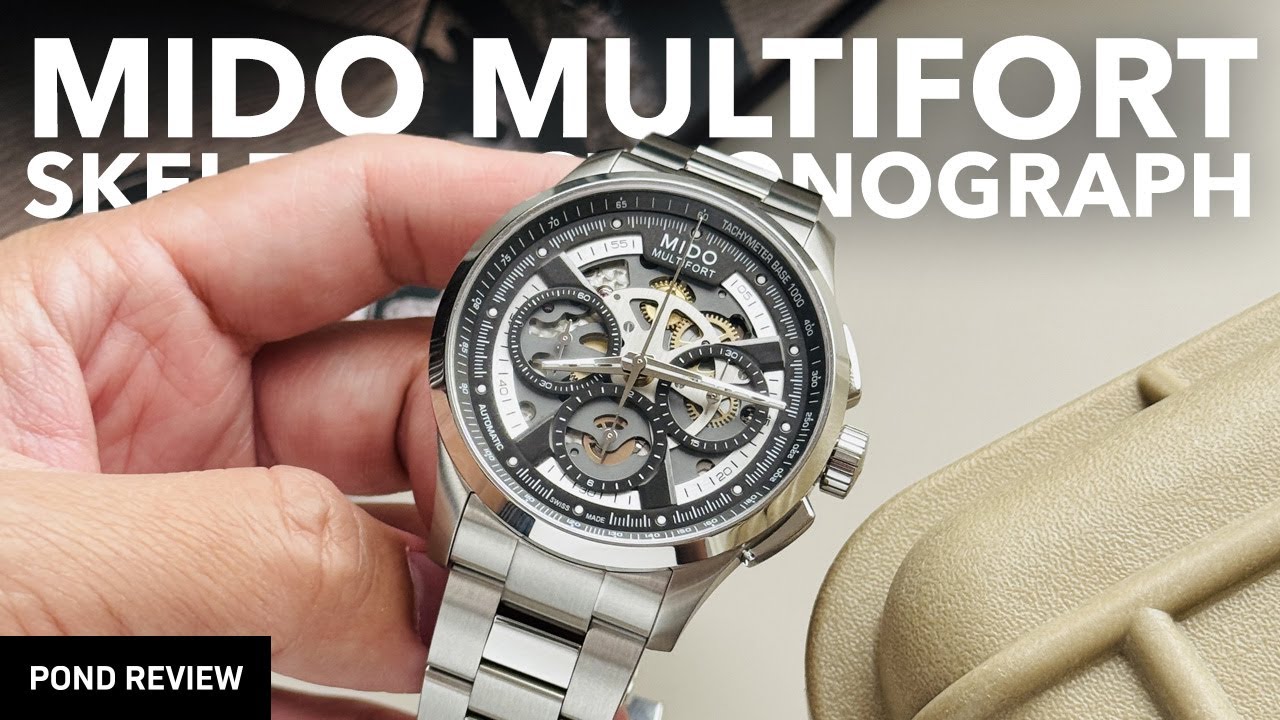 ยกให้หน้าปัดคืออันดับหนึ่งของแบรนด์! Mido Multifort Skeleton Chronograph