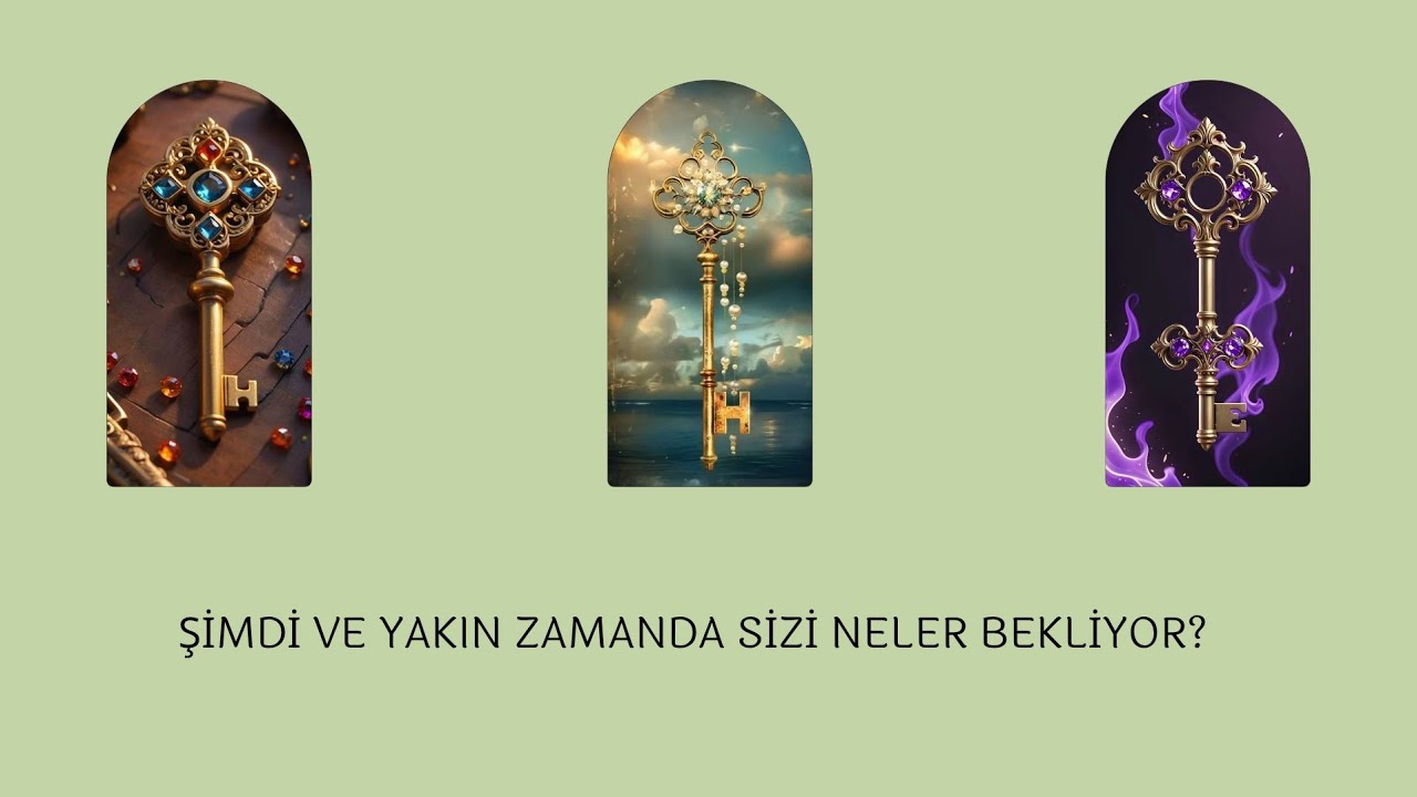 Şu An Neler Yaşıyorsunuz?Yaklaşan Enerjiler Ne Söylüyor?Tarot Deste Seç 🗝
