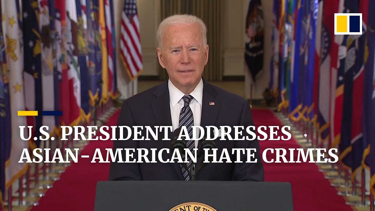 US President Biden addresses ‘vicious’ hate crimes against Asian-Americans during pandemic