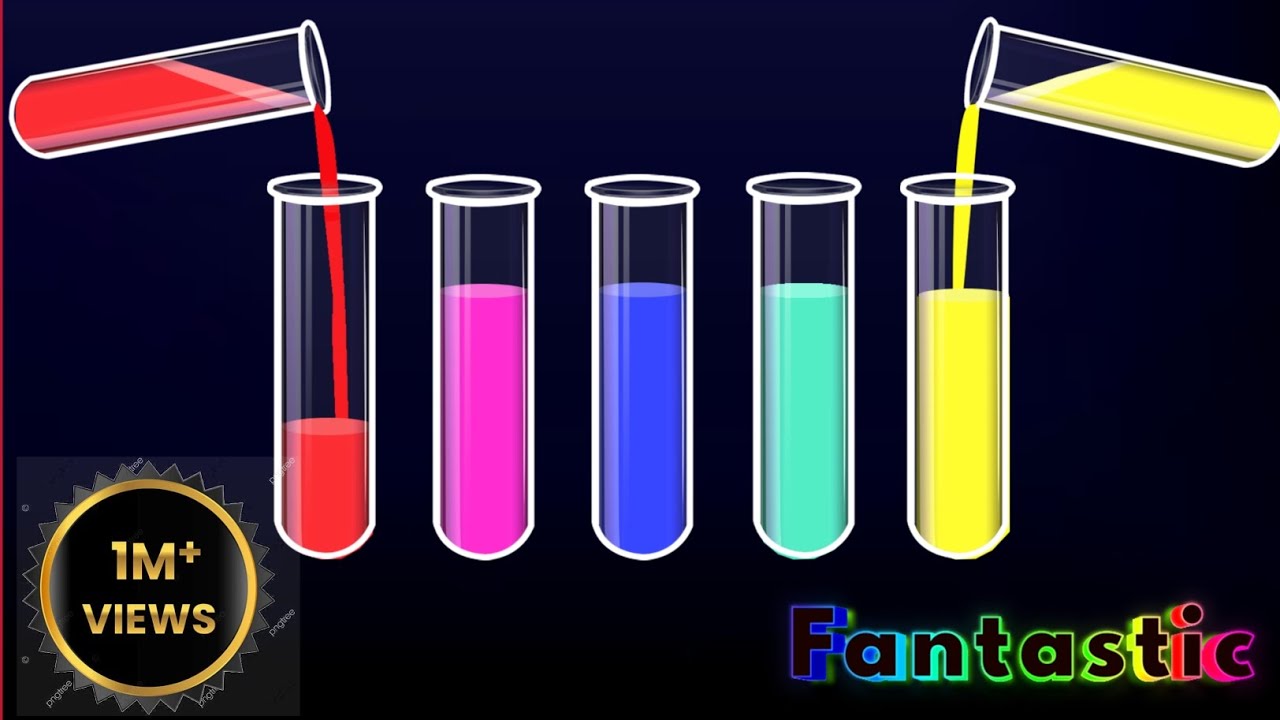 Color Water Sort Puzzle Games || Water Sort Puzzle - Sort Color || #trending #viral #children #feed 