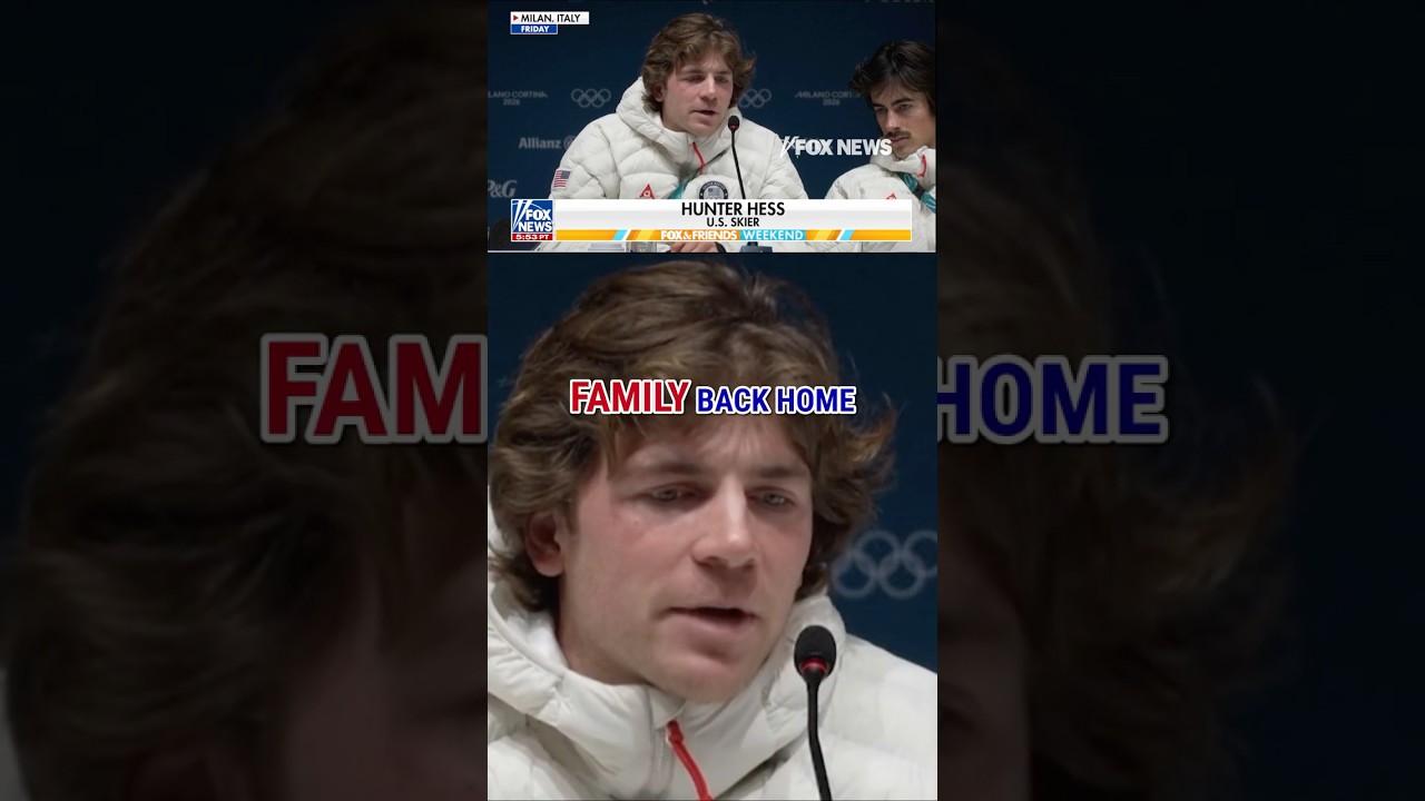 US skier sparks BACKLASH over comments about playing under the American flag #foxnews #news #shorts