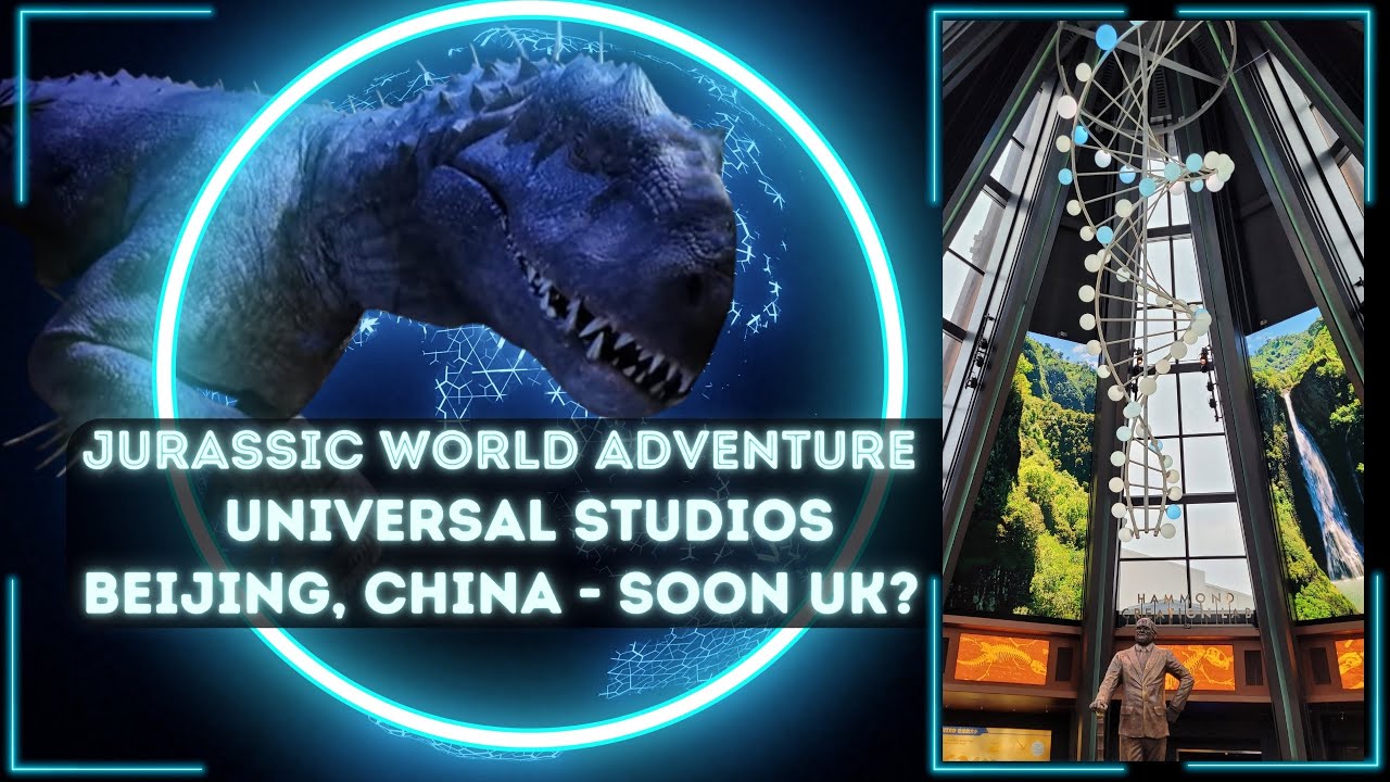 AAAH! Jurassic World Dinosaurier Darkride - Universal Studios China