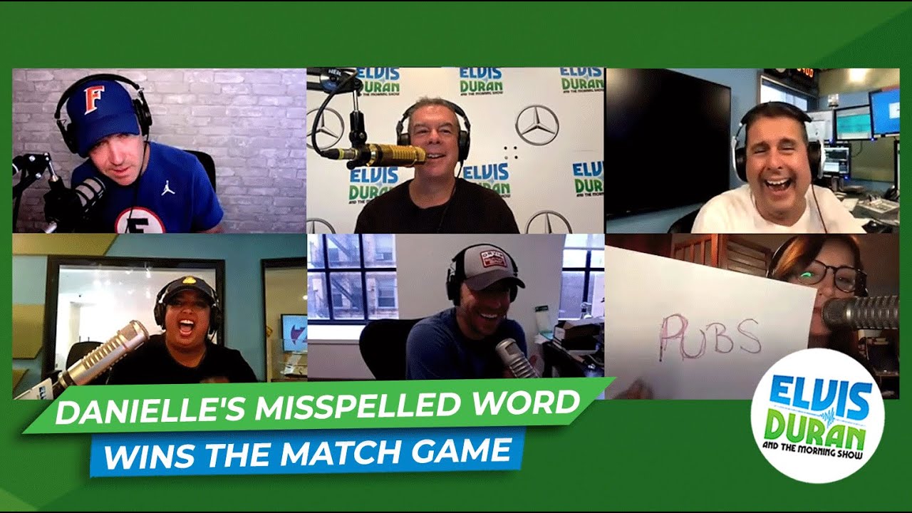 Danielle's NSFW Misspelled Word Wins The Match Game | Elvis Duran Exclusive