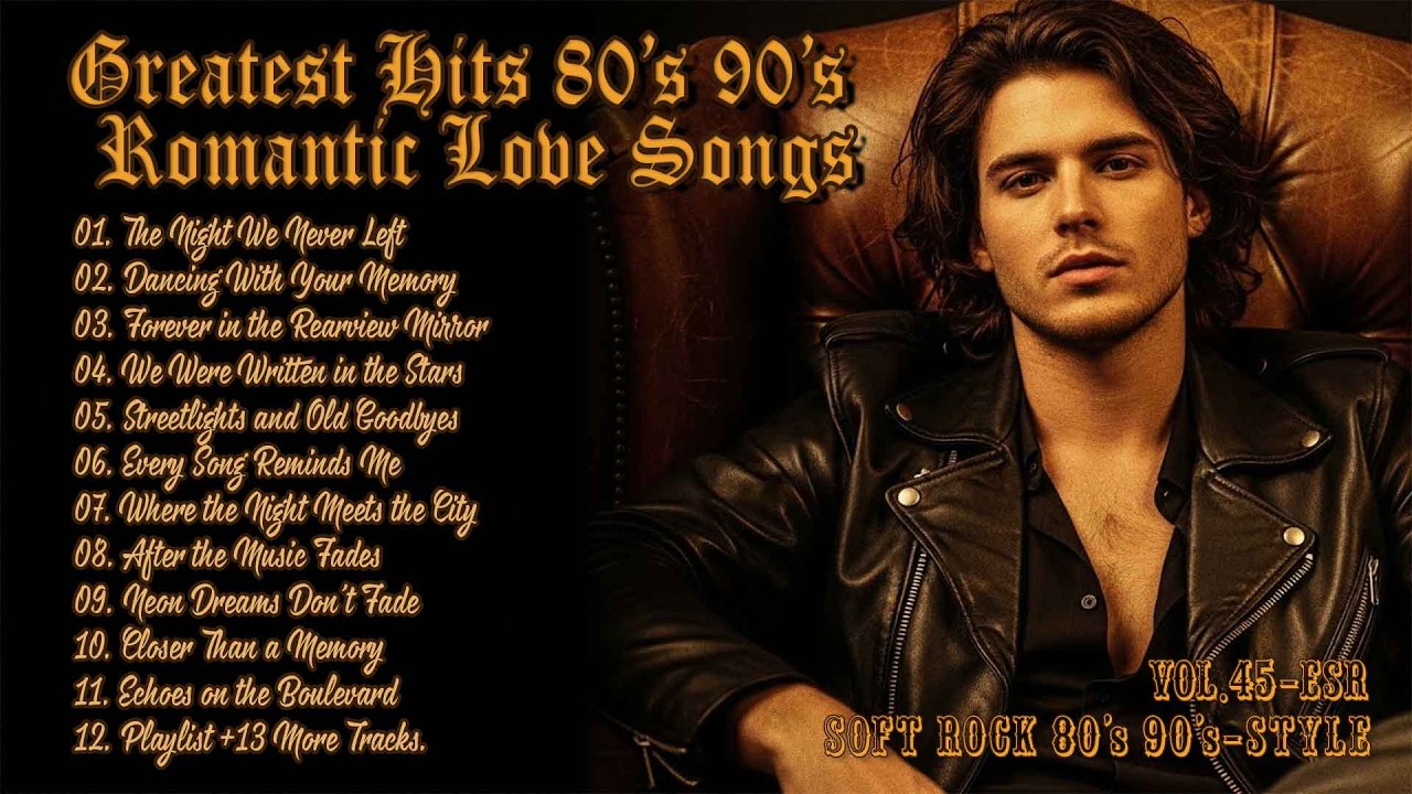 🎸 Greatest Hits Romantic Love Songs 💖 | Love Songs 70's 80's 90's |Soft Rock Ballads,Playlist Vol.45