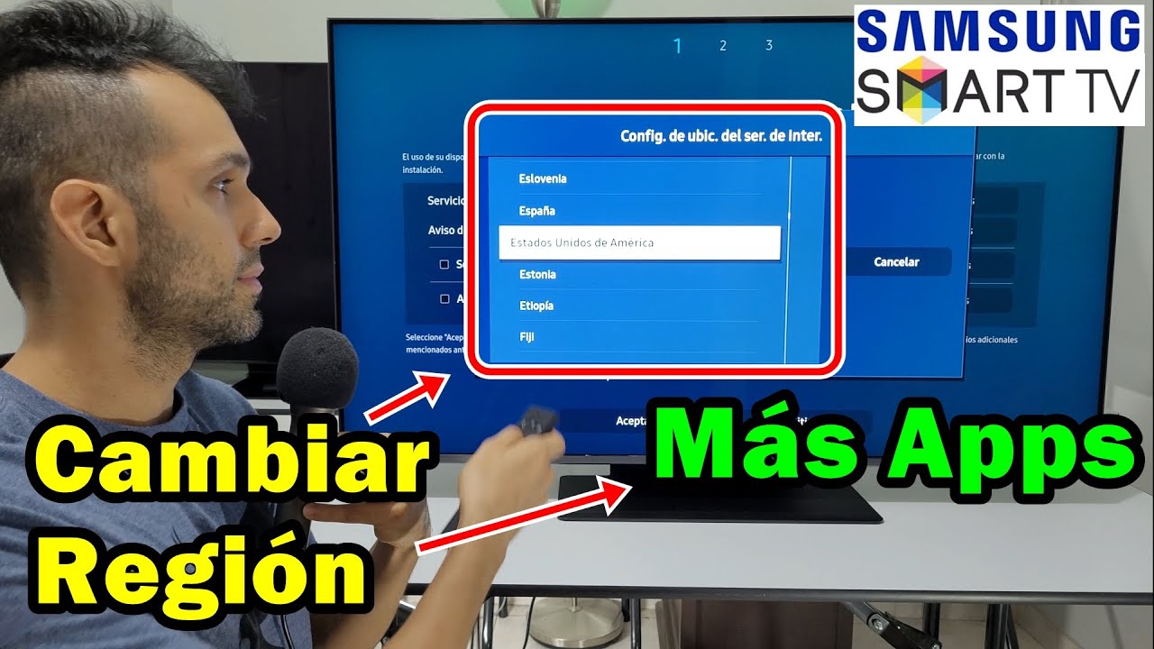 Как изменить регион на Samsung Smart TV, чтобы было больше приложений / Изменить страну на Tizen OS
