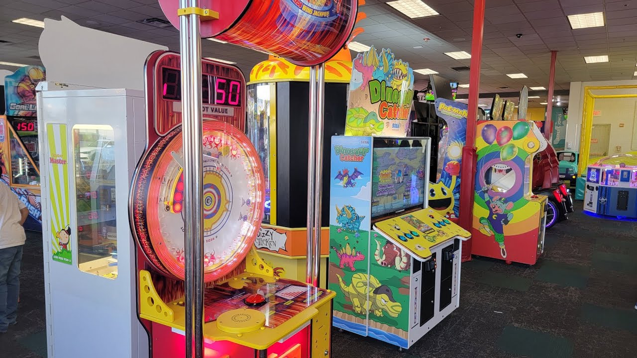 Аркадный тур Chucke Cheeses Victorville CA