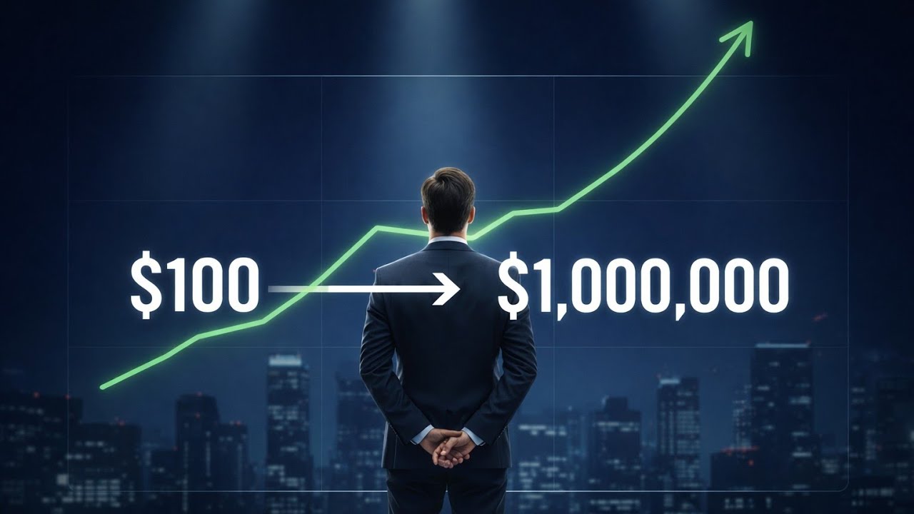 $100 to $1,000,000 | The Real Stock Market Investment Path (No Hype)