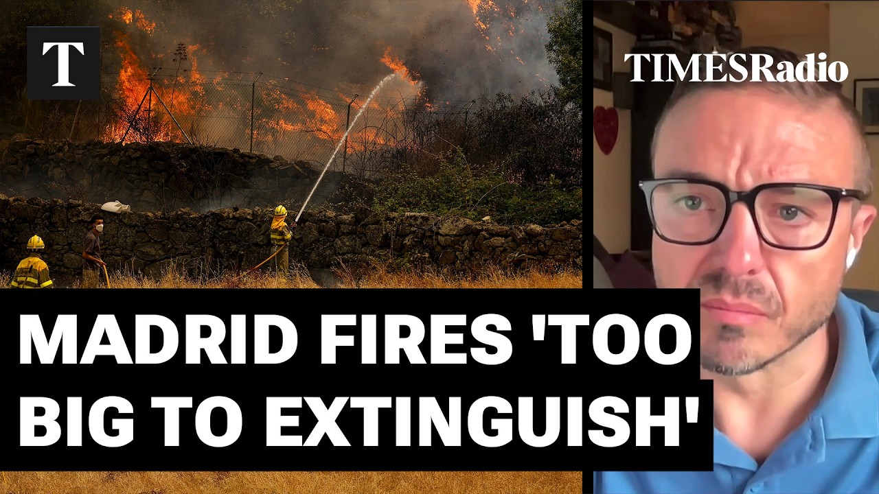 Spain Declares National Emergency As Fires Approach Madrid | Simon Hunter