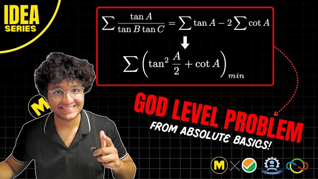 Unique problem solving approach | JEE 2026 2027 Advanced & Mains | Ep 8: IDEA Series