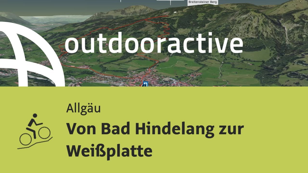 Mountainbike-tour im Allg&auml;u: Von Bad Hindelang zur Wei&szlig;platte