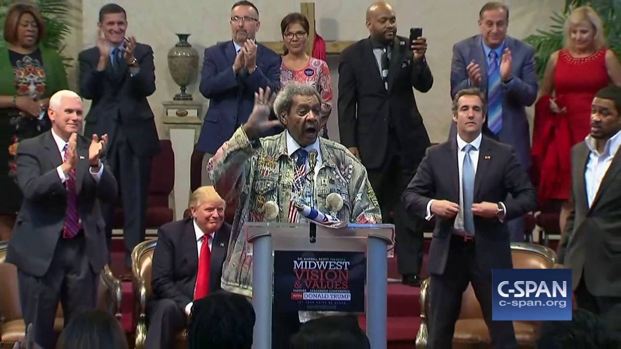 Don King introduces Donald Trump (C-SPAN)