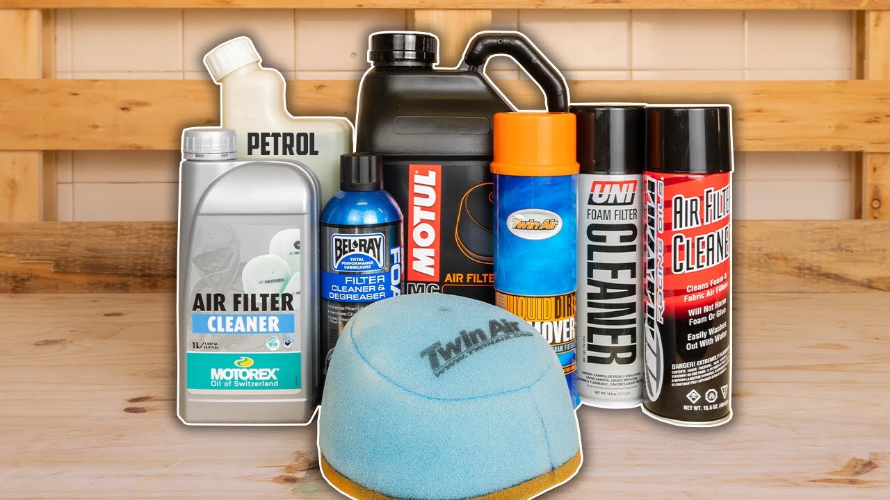 Best Dirt Bike Air Filter Cleaner? Comparison Test