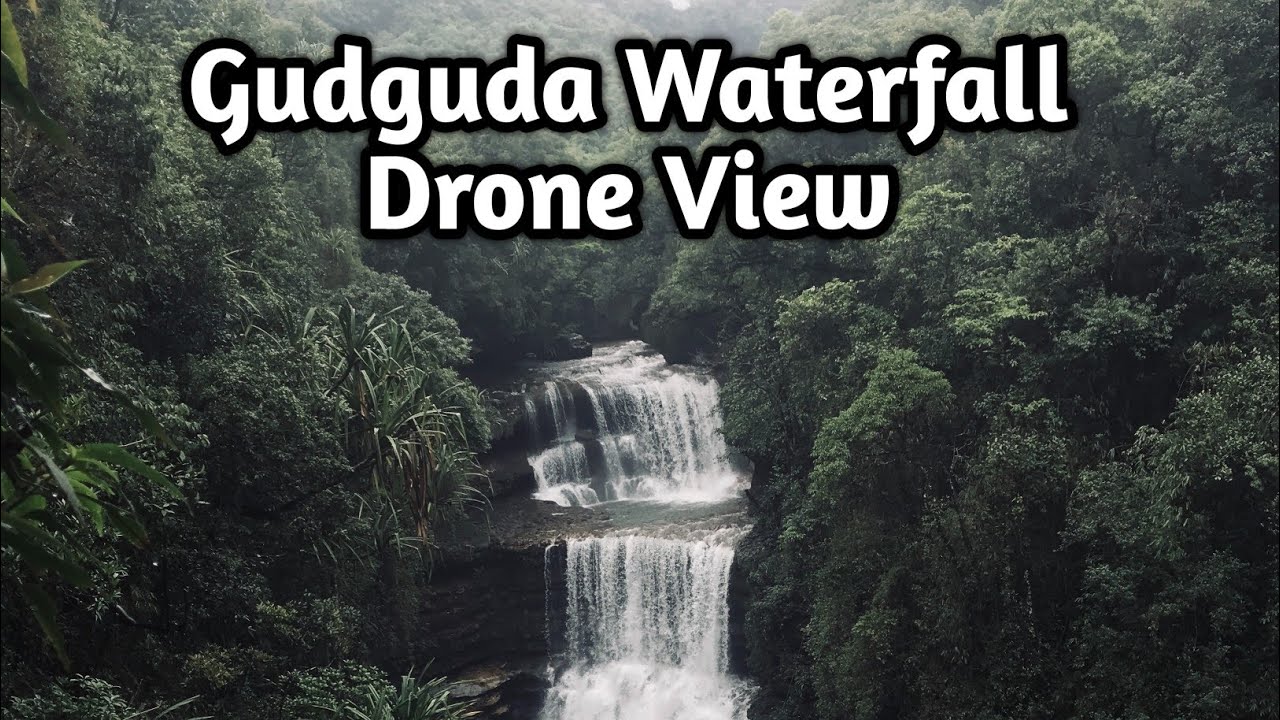 Gudguda Waterfall Drone View And Complete Travel Vlog