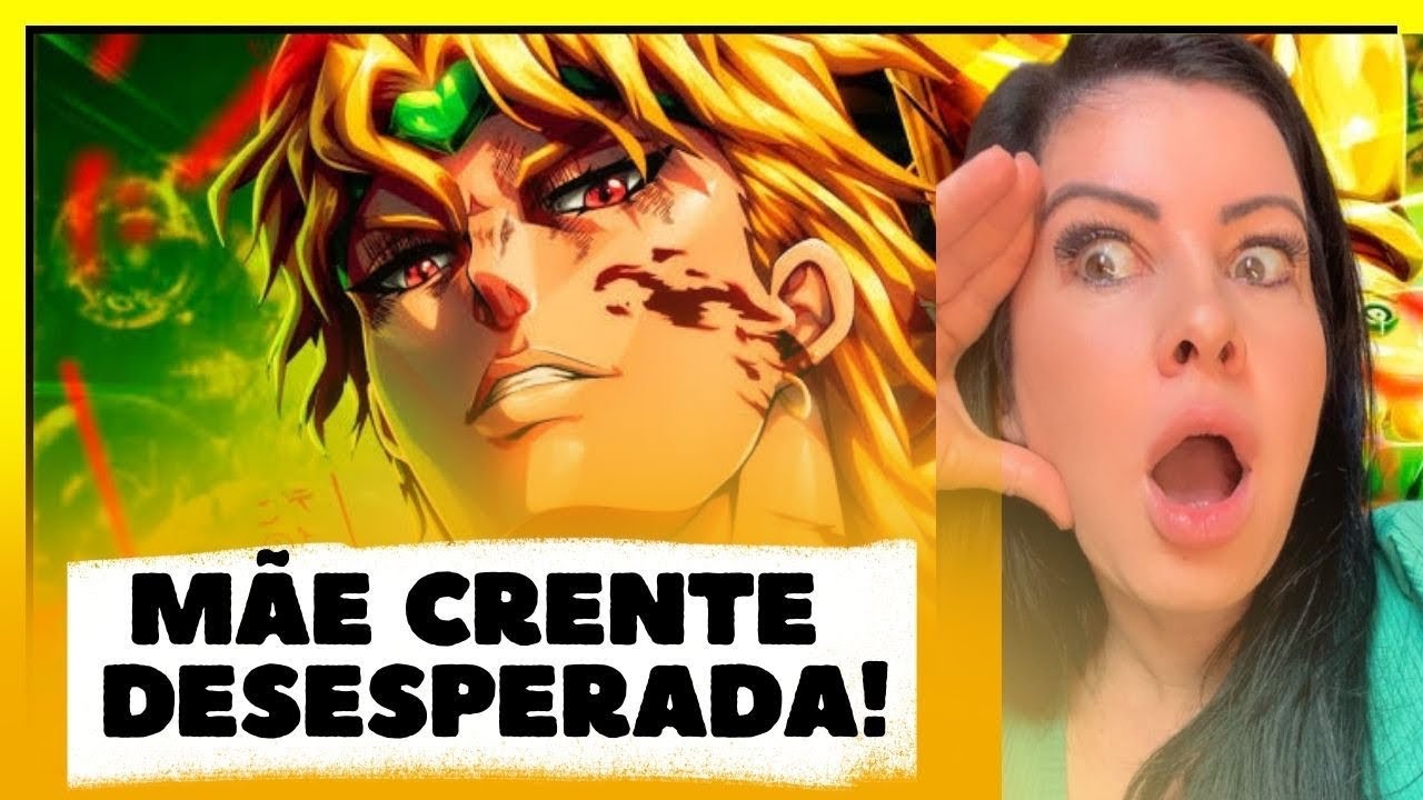 REACT Mãe Evangélica Reagindo Dio Brando (JoJo’s Bizarre Adveture) - Za Warudo | M4rkim