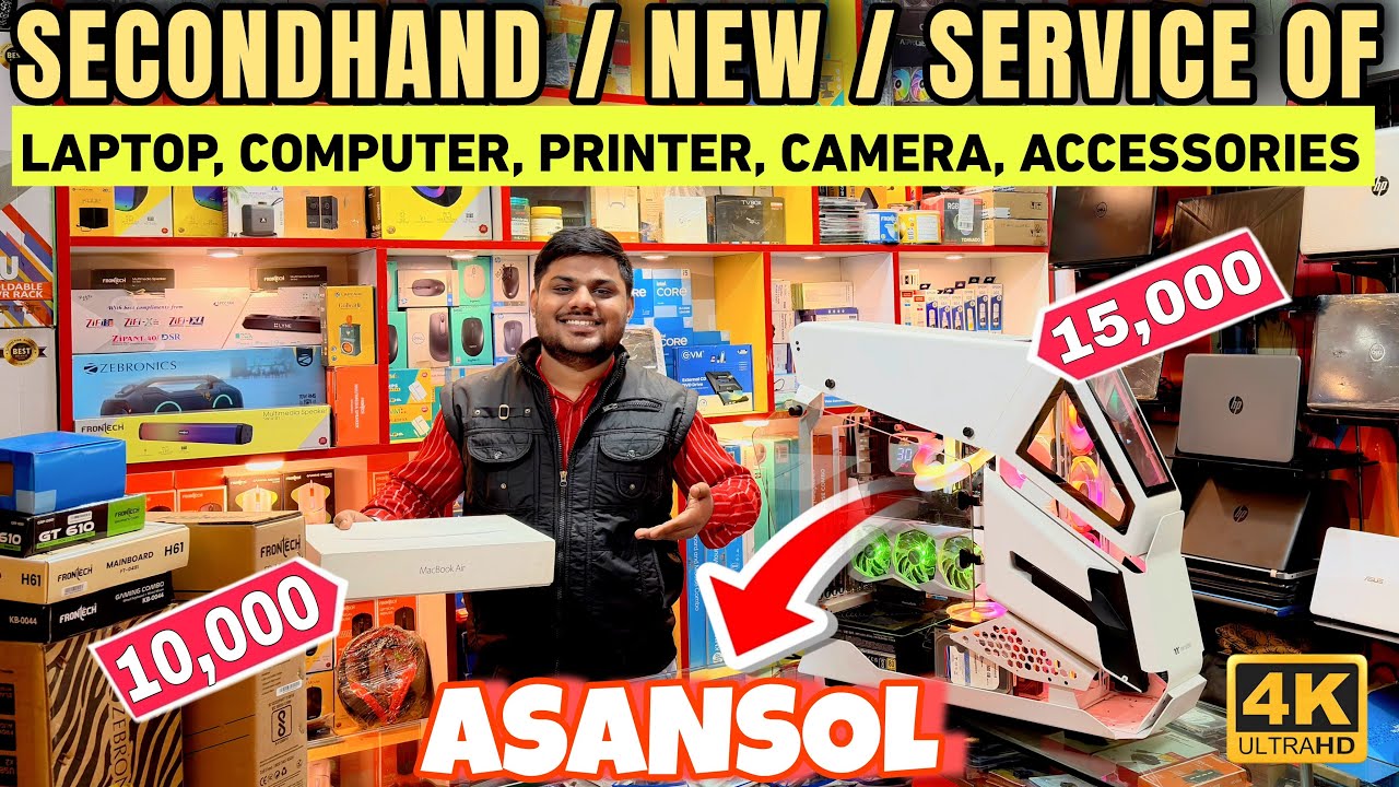 Second Hand Laptop Asansol | Asansol Wholesale Market Of Secondhand | Skytech Computer Asansol Vibes