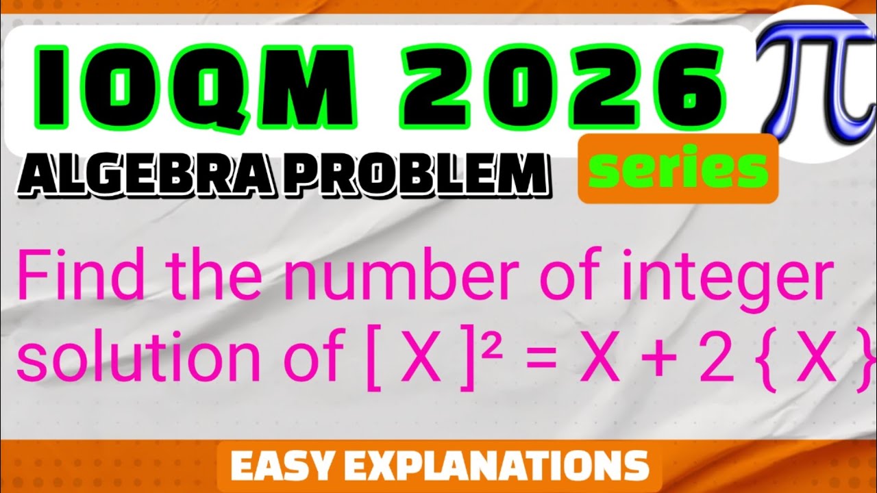 Почему математика в IOQM такая странная 🔥 Математические трюки🚀”@AyaansMath #ioqm