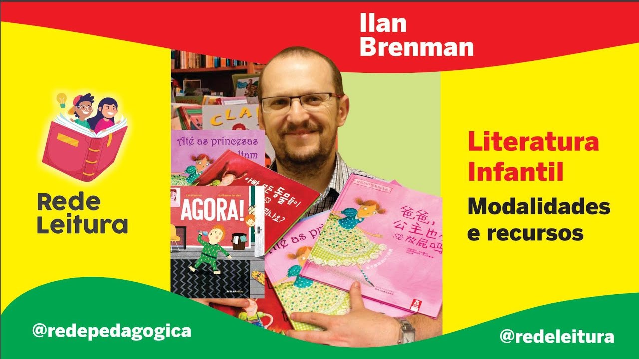 Literatura Infantil com Ilan Brenman  - Live-aula 2, Parte 1