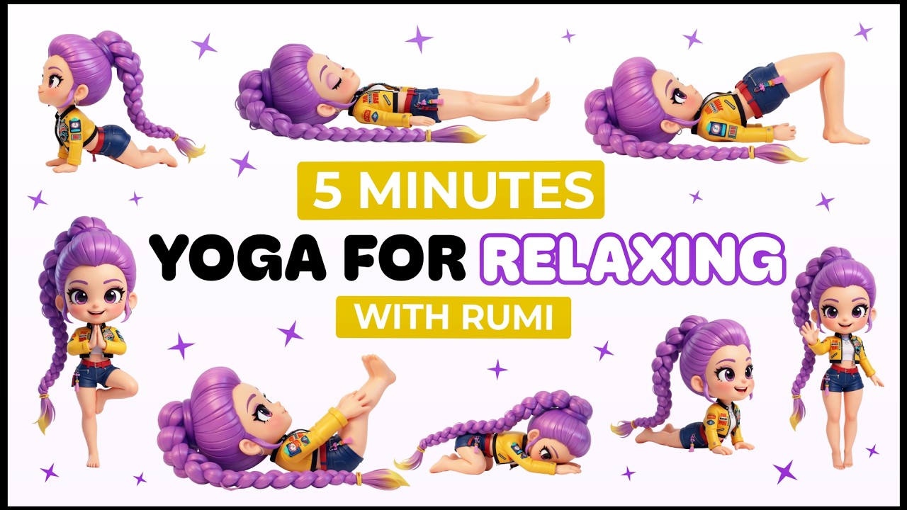 Easy Yoga for Kids: Healthy Posture in 5 Minutes! | Yoga for Flexibility | Yoga Poses for Children