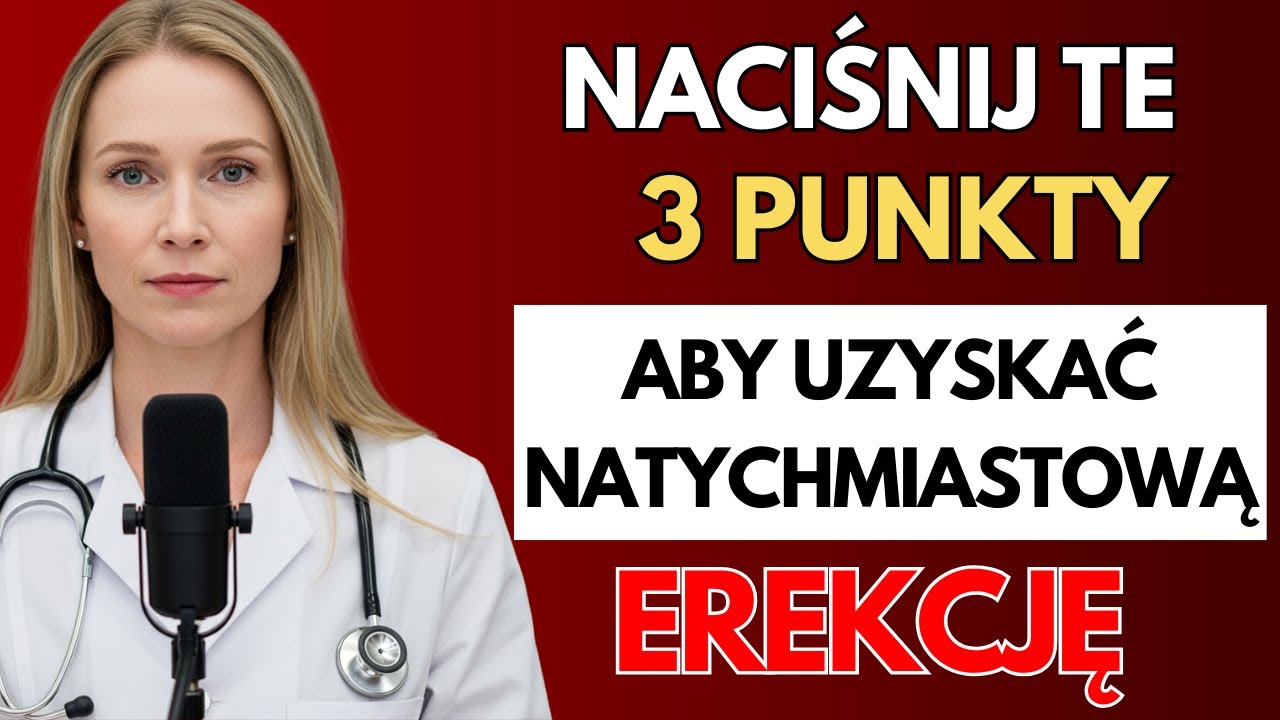 NACIŚNIJ TE 3 PUNKTY – a PORANNA EREKCJA WRACA PO 60