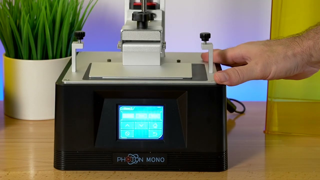Anycubic Photon Mono — выравнивание слоя