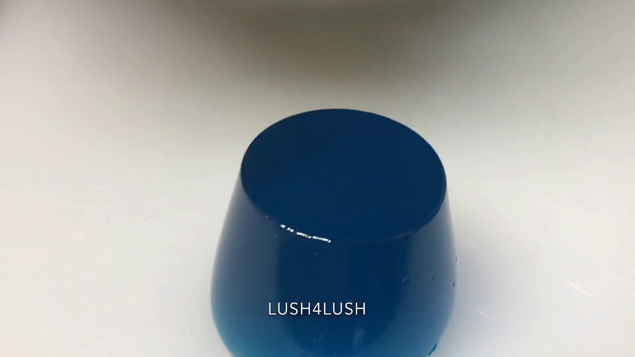 Whoosh shower jelly - Lush Cosmetics - ASMR satisfying cutting