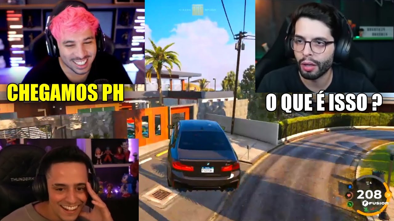 CJ E CONNOR INVADIRAM A CASA DO PLAY HARD COMO O CARRO VOADOR !!!