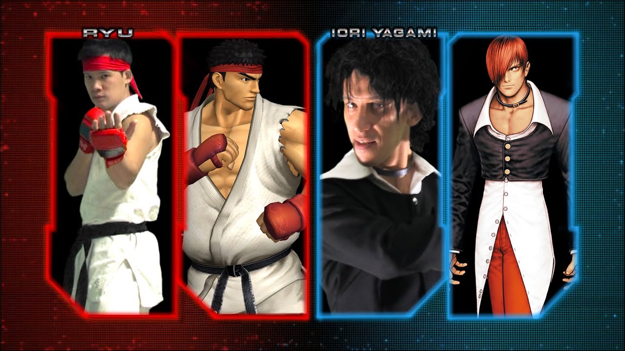 ryu vs iori yagami