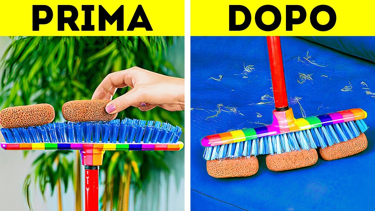 TRUCCHI DI PULIZIA GENIALI PER MANTENERE LA TUA CASA SPLENDENTE! 🧹✨