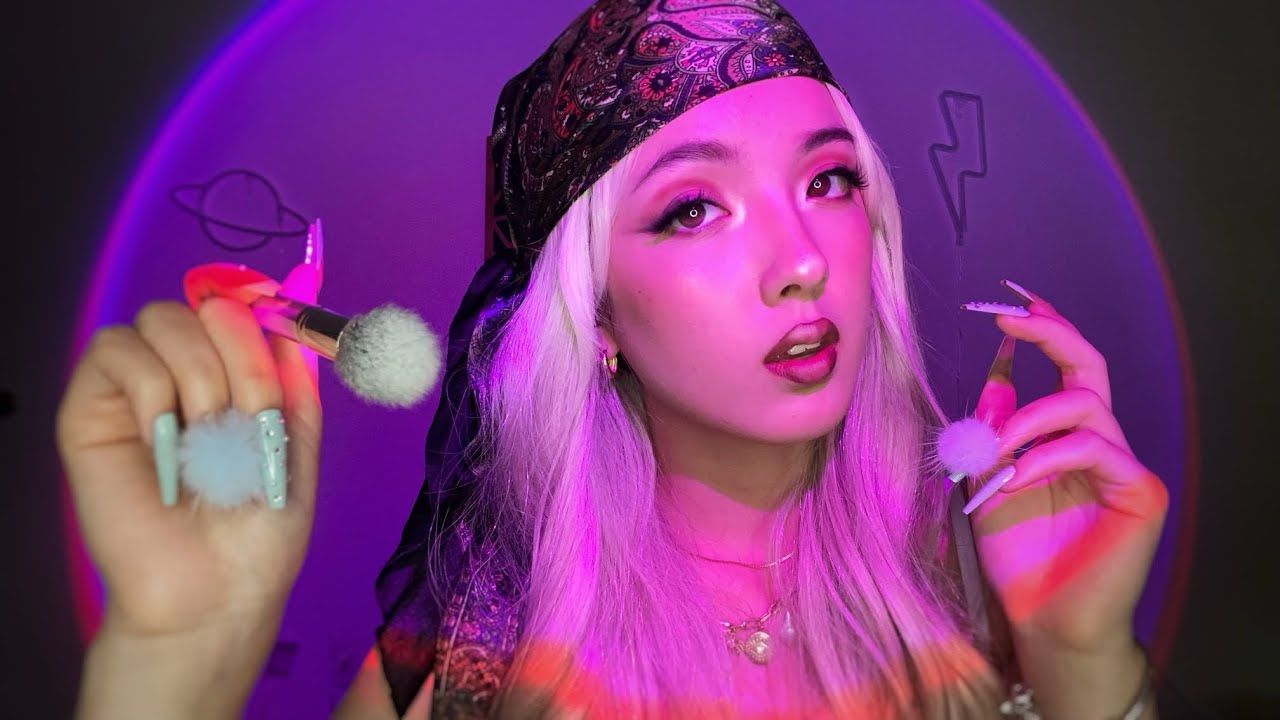 WLW ASMR | Hot Cheeto Girl Does Your Makeup For a Date (She’s Jealous) 🩷 roleplay + layered sounds