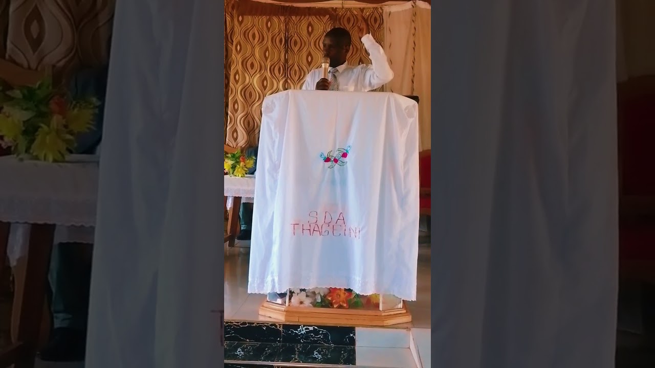 Thageini SDA church sermon by Elder Peter Ngujiri.